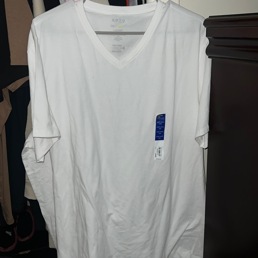 Men's White Tee